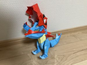 メガオーダイルとタケルライコウ
