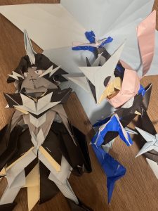 メガゲッコウガとメガゼラオラ