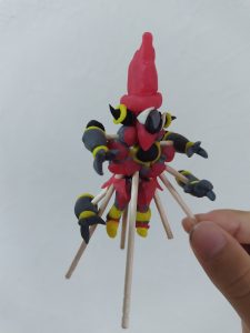 粘土でフーパ