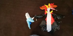 ハクリュー&メガマフォクシー作成中