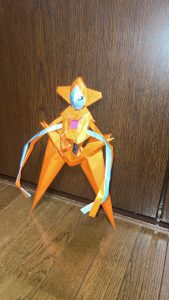 デオキシスを中学一年が折ってみた！