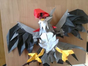 メガムクホークとメガゼラオラ
