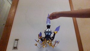 自作の「メガシャンデラ」