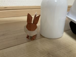 折り紙一枚イーブイ