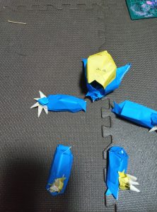 キョダイマックスカビゴン制作中2