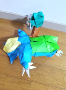 キョダイマックスカビゴン制作中3
