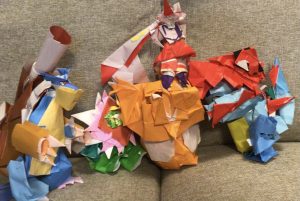 ポケモン達のくつろぎ（メガメガニウムとメガカメックスは自作）