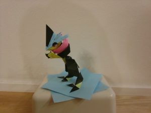 簡単立体メガゲッコウガ