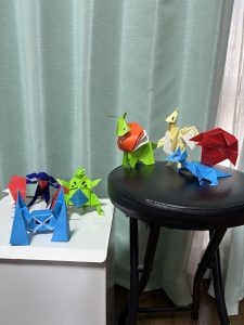 簡単立体バンギラス、カイリュー、メガメガニウム、ボーマンダ、メタグロス