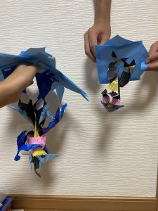 究極立体メガゲッコウガ 簡単立体メガゲッコウガ