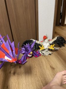 ムゲンダイナとメガムクホークとメガゲンガー