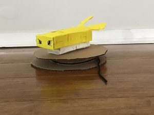 シャリタツのびたすがたと回転台