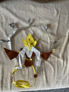 メガフーディンと作りかけのゲッコウガ