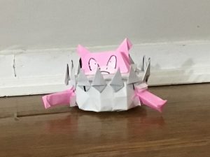立体カンタンのメガジガルデとメガヤドラン制作途中