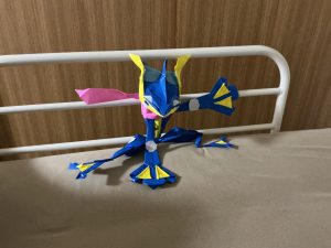 ゲッコウガできたー！
