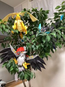 ポケモンたちの木　メガカイリュー、メガリザードンx、メガムクホーク