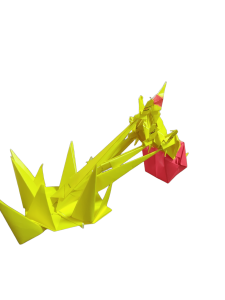 ポケ折りさんのカミツオロチ作ってみた