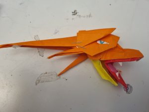 メガリザードンY 頭の部分
