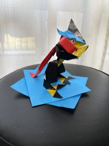 簡単立体メガゲッコウガ色違い