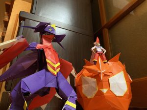 エースバーンとガブリアス