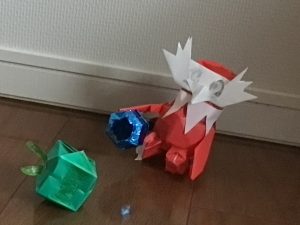 テツノツツミとカジッチュ